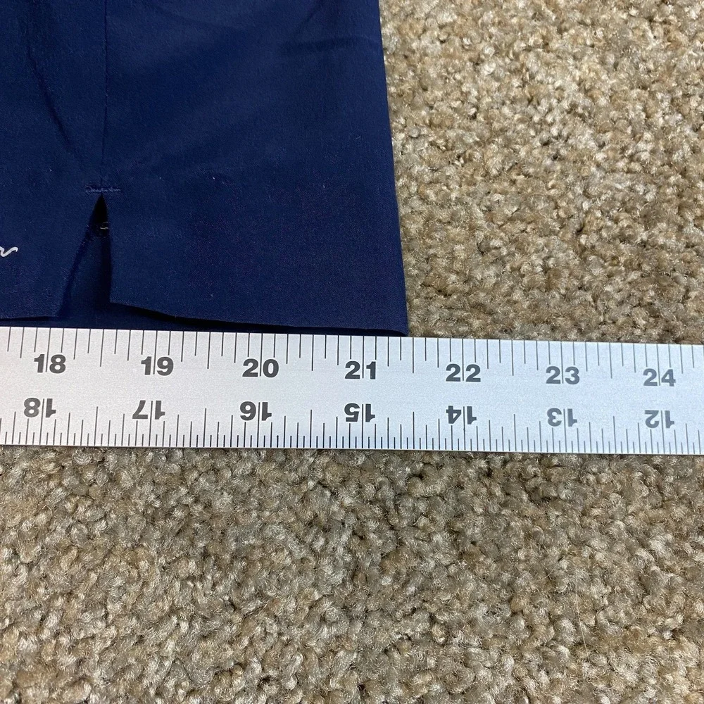 Eddie Bauer Soho Athletic Skort Womens Medium Navy Blue Stretch Built In Brief